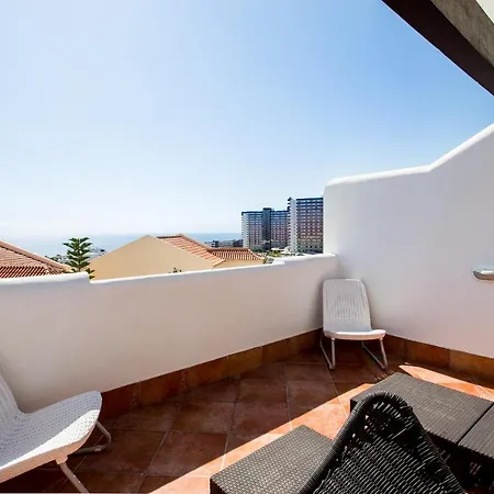 דירה Go2tenerife Apart'manon Duplex W/ Solarium, Pools & Sea View *