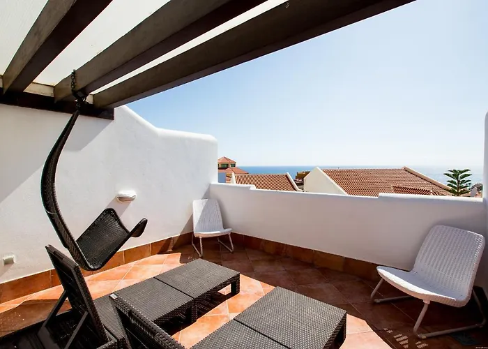 Go2tenerife Apart'manon Duplex W/ Solarium, Pools & Sea View Appartement Costa Adeje (Tenerife)
